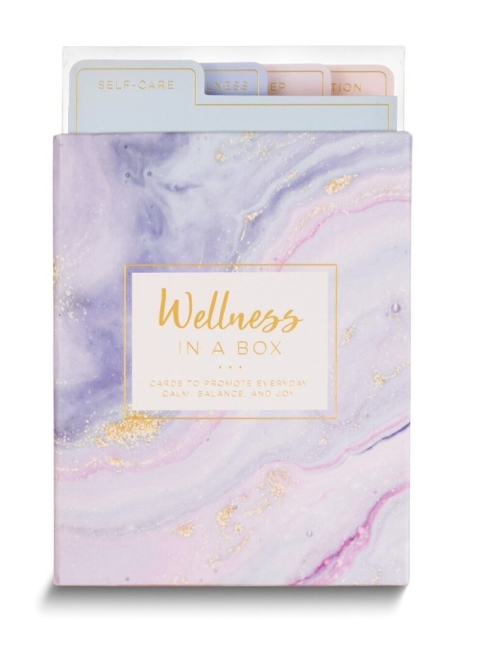 Curata Wellness in a Box Inspirational 60 Guided Cards For Inner Peace
